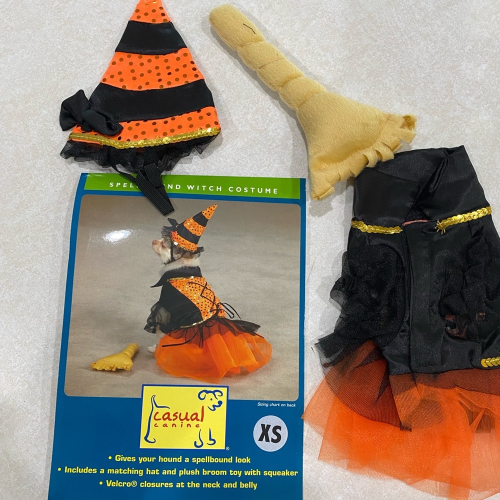 Pup witch costume - XS